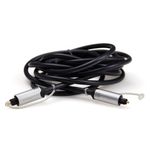 Cablu audio optic Serioux Premium, Toslink, 1.5m, negru fotografia produsului View 4 S