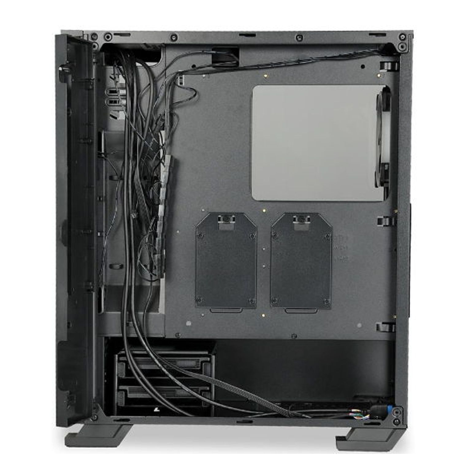 Carcasa PC I-BOX WIZARD 4 GAMING Carcasa I-BOX WIZARD 4, MidTower (Negru) fotografia produsului View 3 L