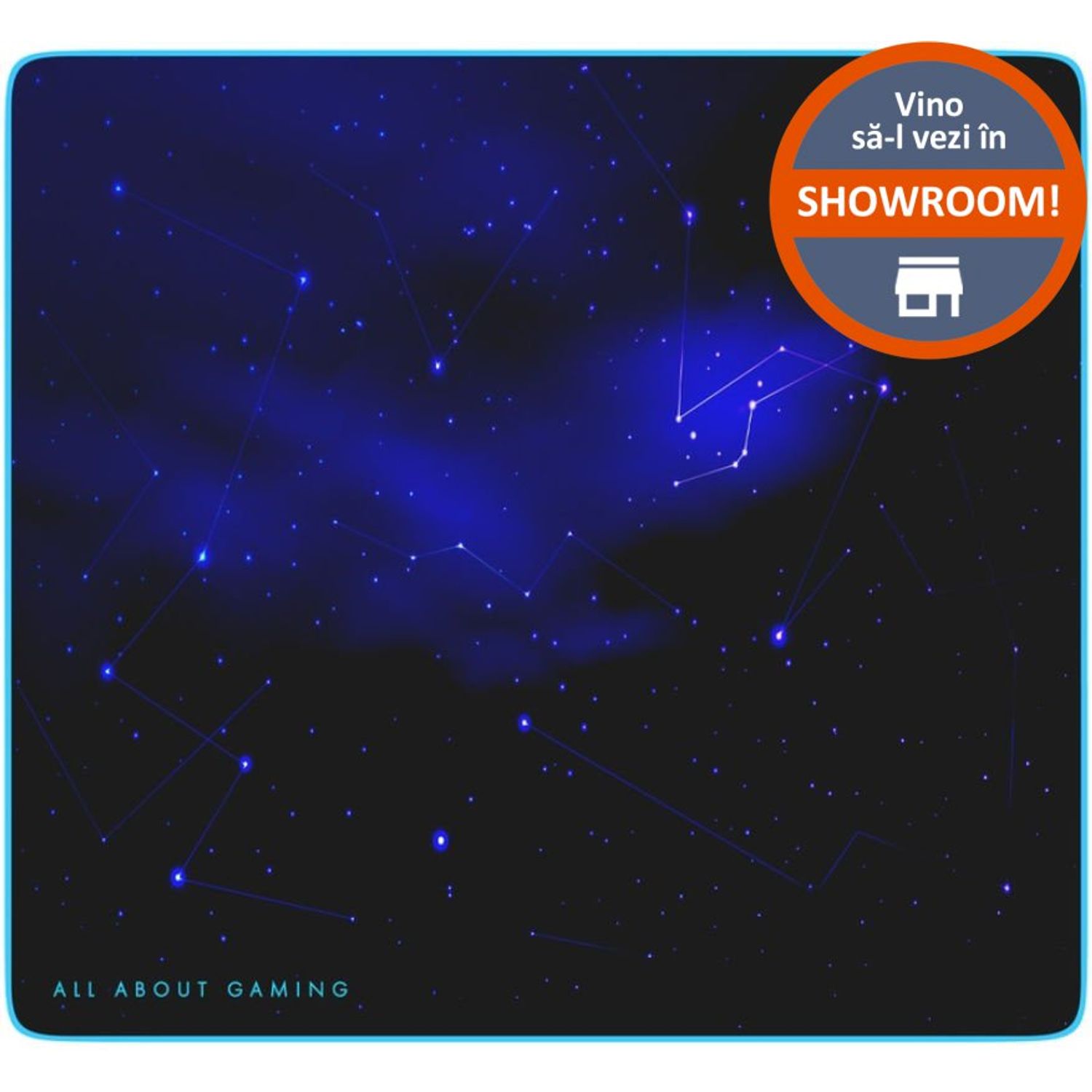 Mousepad AQIRYS Parsec Medium (MD) Mouse pad AQIRYS Parsec Medium (Negru) fotografia produsului