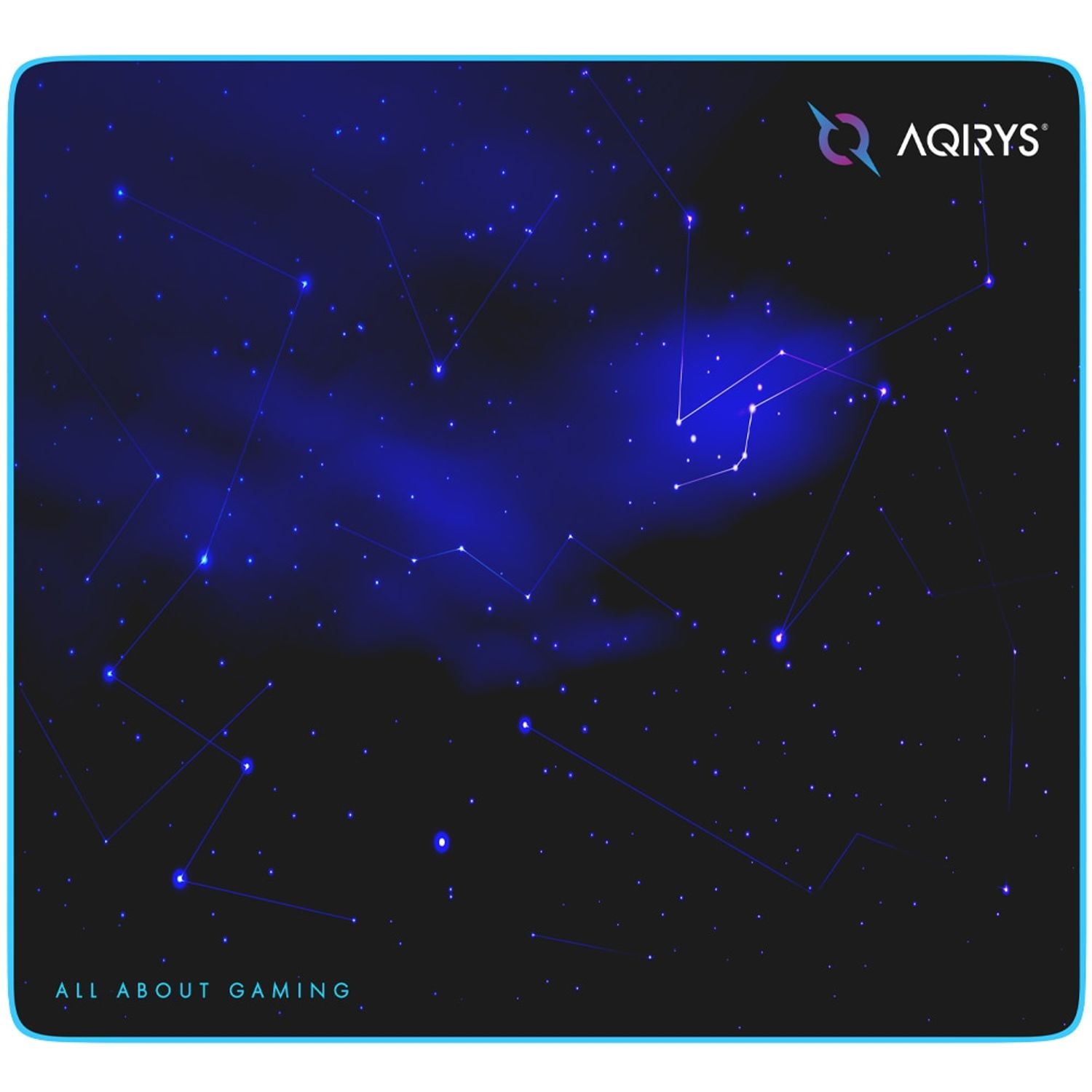 Mousepad AQIRYS Parsec Medium (MD) Mouse pad AQIRYS Parsec Medium (Negru) fotografia produsului View 11 L
