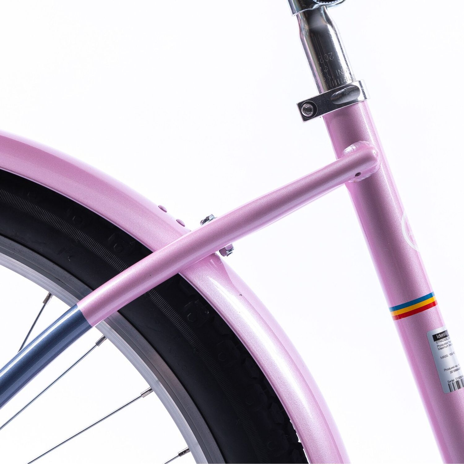 Bicicleta Pegas Strada 2 aluminiu, 3 viteze, Roz Bujor fotografia produsului View 17 L