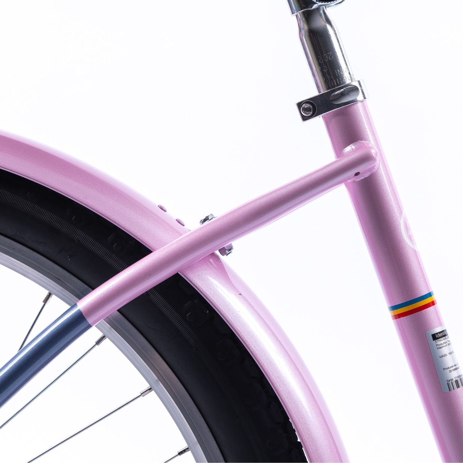 Bicicleta Pegas Strada 2 aluminiu, 3 viteze, Roz Bujor fotografia produsului View 5 L