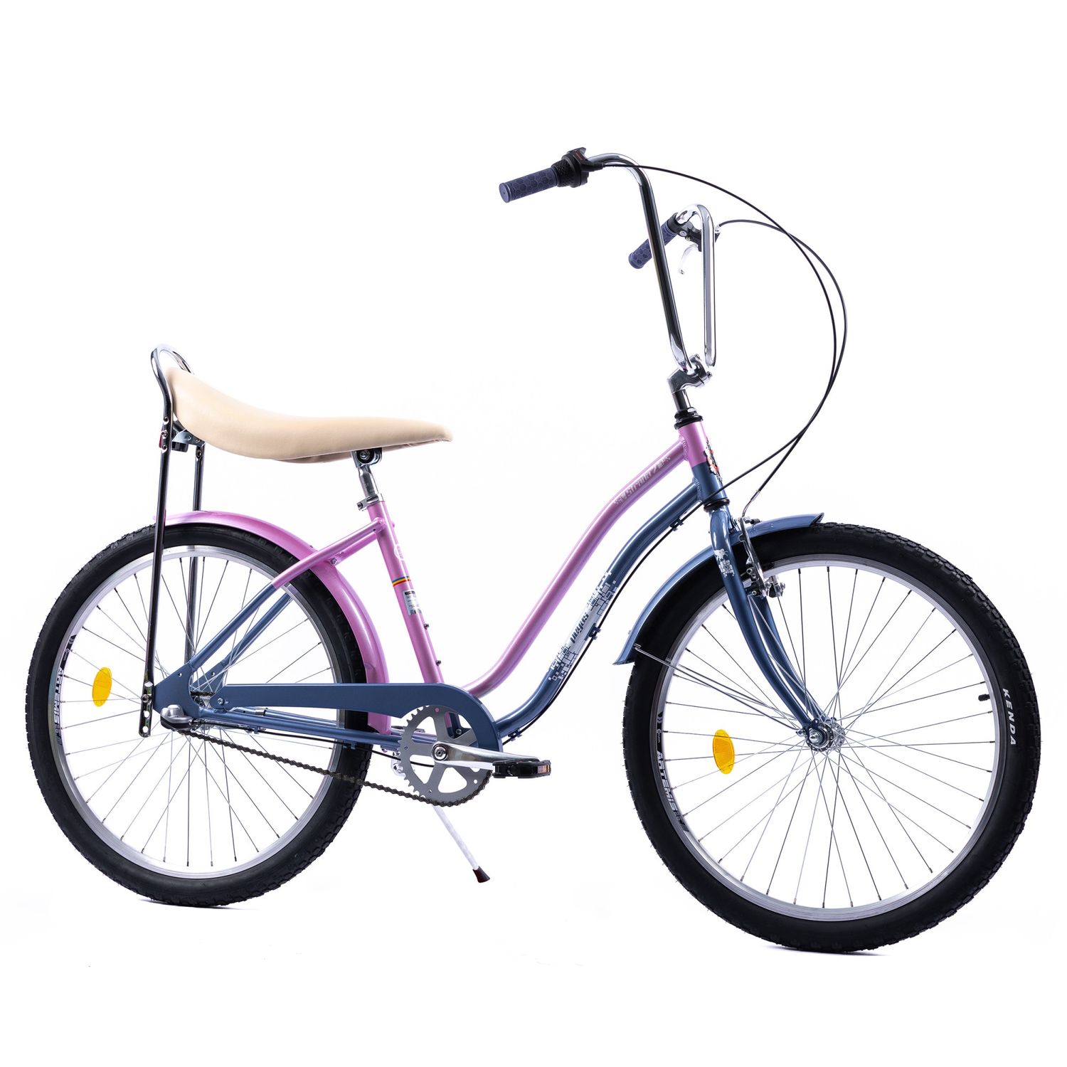 Bicicleta Pegas Strada 2 aluminiu, 3 viteze, Roz Bujor fotografia produsului View 14 L