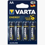 Baterii alcaline AA, 4 buc Varta fotografia produsului View 2 S