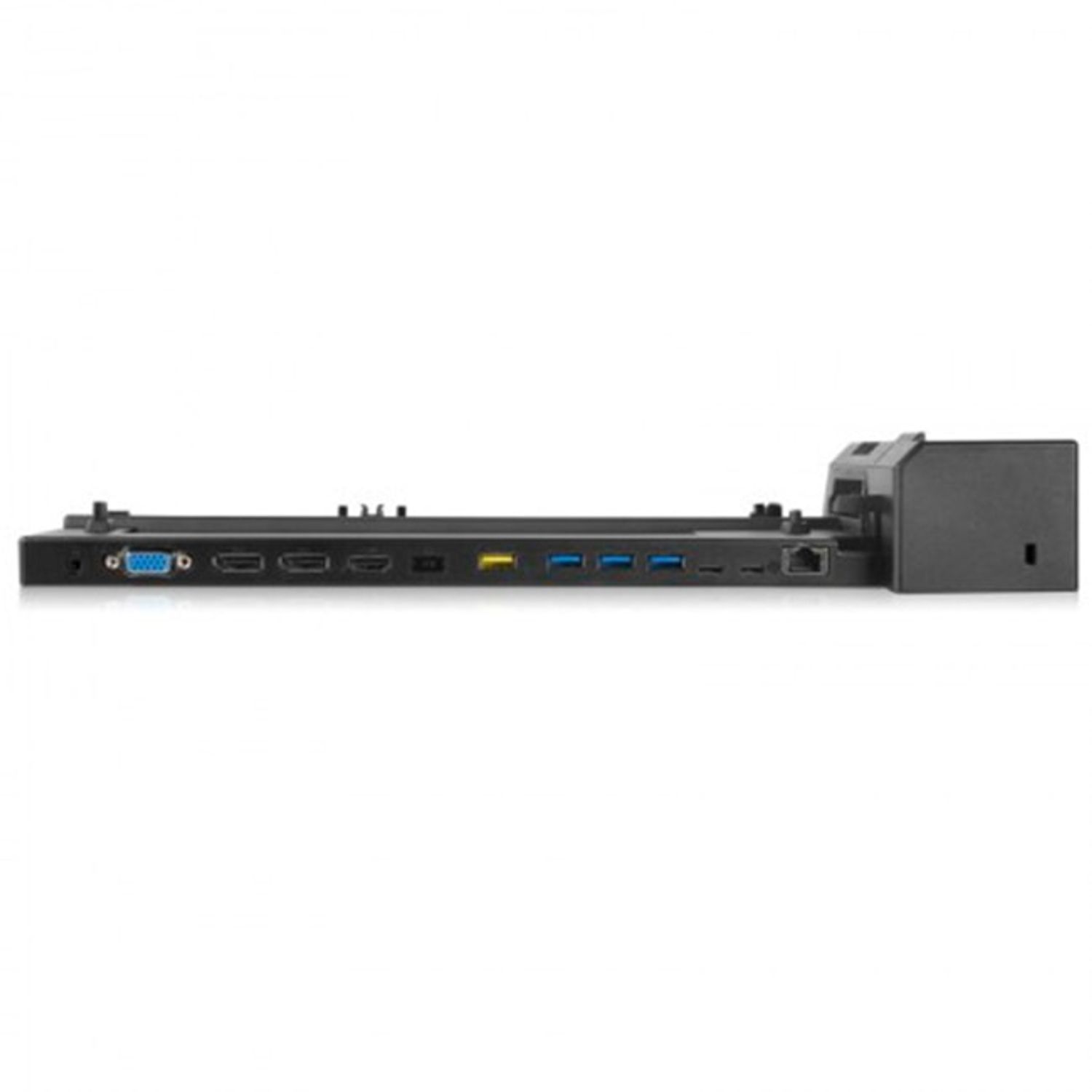 Stand docking Lenovo ThinkPad Basic - 90 W EU, DisplayPort, USB, VGA, Negru, 40AG0090EU Docking Station Lenovo ThinkPad Basic Dock 40AG0090EU fotografia produsului View 6 L