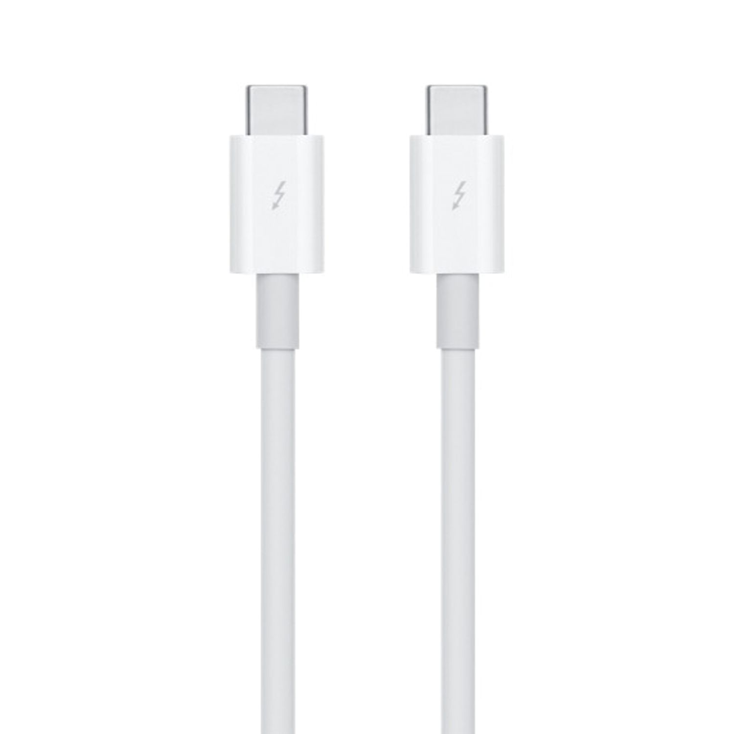 Apple Thunderbolt 3 (USB-C) Cable (0.8m) Cablu de date Apple Thunderbolt 3 mq4h2zm, USB Type-C - USB Type-C, 0.8m (Alb) fotografia produsului View 3 L