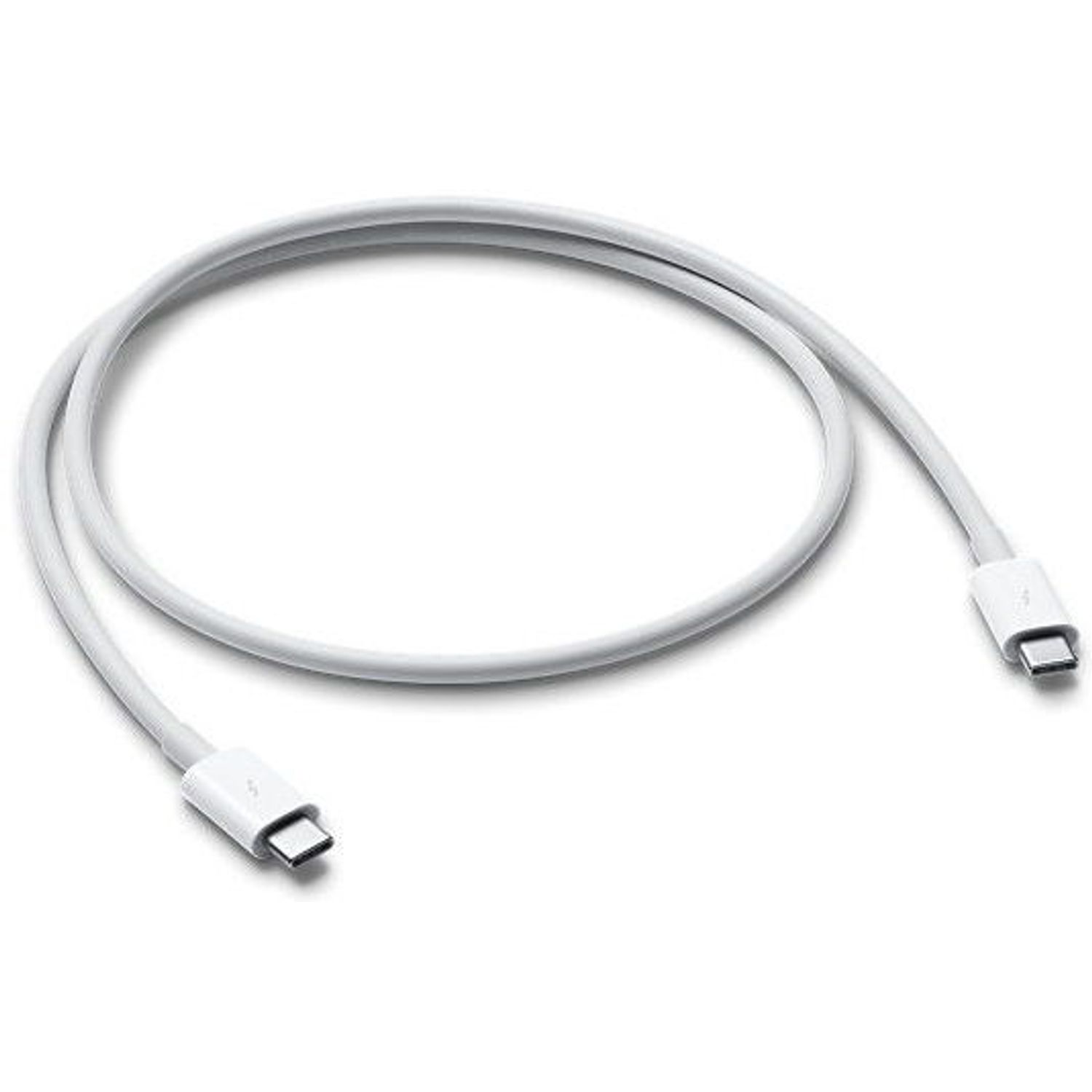 Apple Thunderbolt 3 (USB-C) Cable (0.8m) Cablu de date Apple Thunderbolt 3 mq4h2zm, USB Type-C - USB Type-C, 0.8m (Alb) fotografia produsului View 2 L