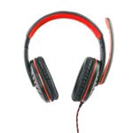 Casti cu microfon Esperanza EGH330R crow - Casti Stereo Esperanza CROW EGH330R, Microfon (Negru/Rosu) fotografia produsului View 4 S