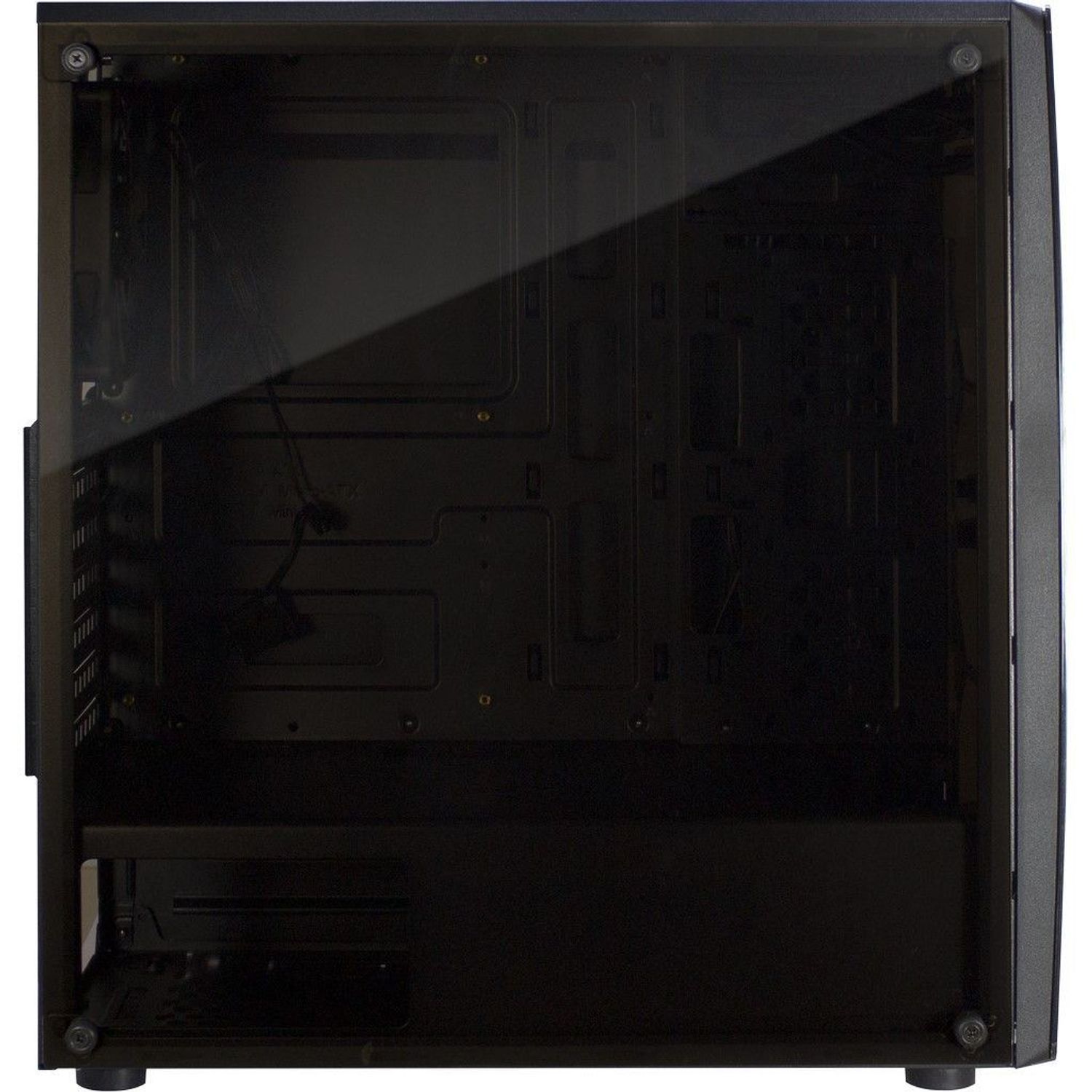 Carcasa Inter-Tech Thunder, Middle Tower, ATX, fara sursa, Black Carcasa Inter-Tech Thunder, Mid Tower (Negru) fotografia produsului View 13 L