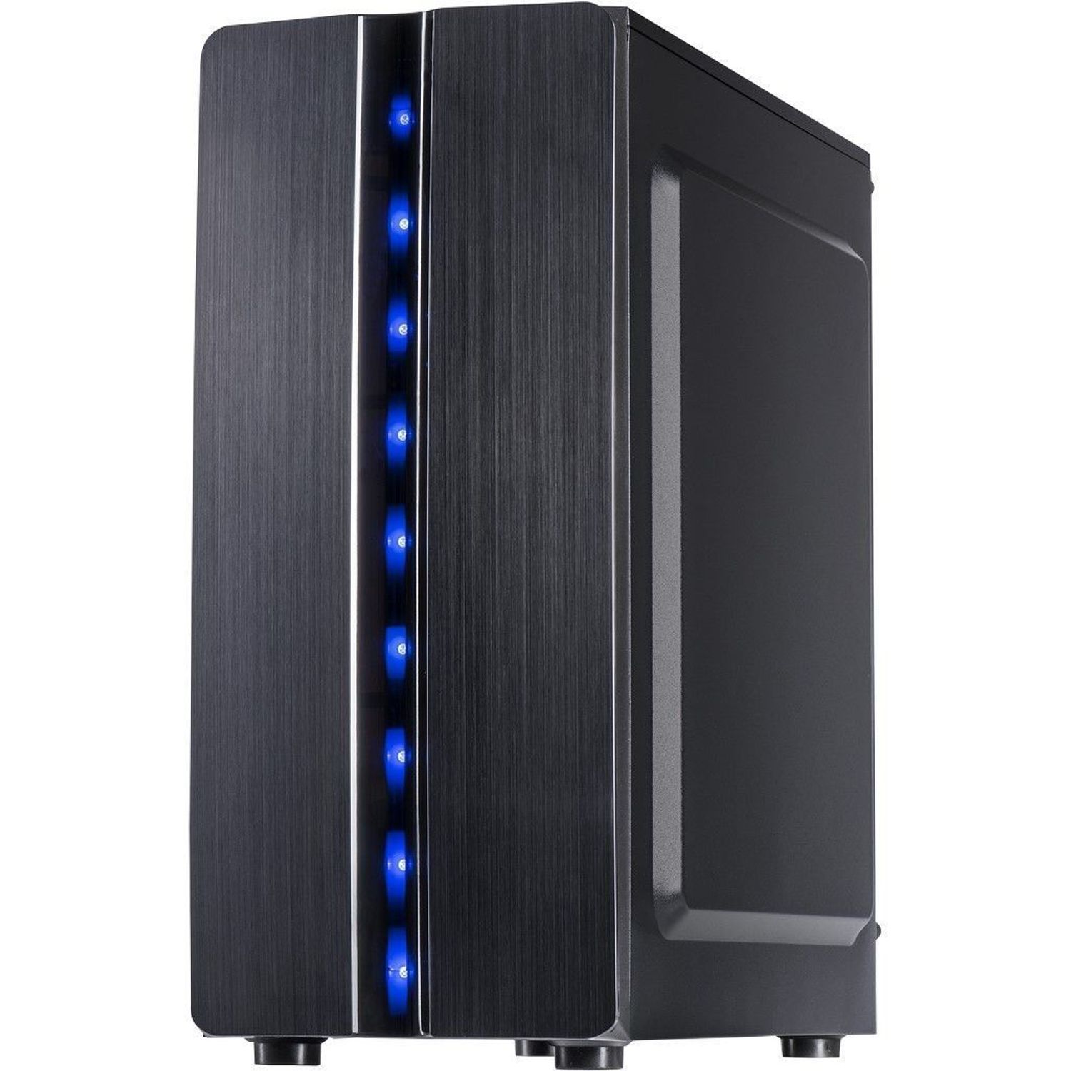 Carcasa Inter-Tech Thunder, Middle Tower, ATX, fara sursa, Black Carcasa Inter-Tech Thunder, Mid Tower (Negru) fotografia produsului View 3 L