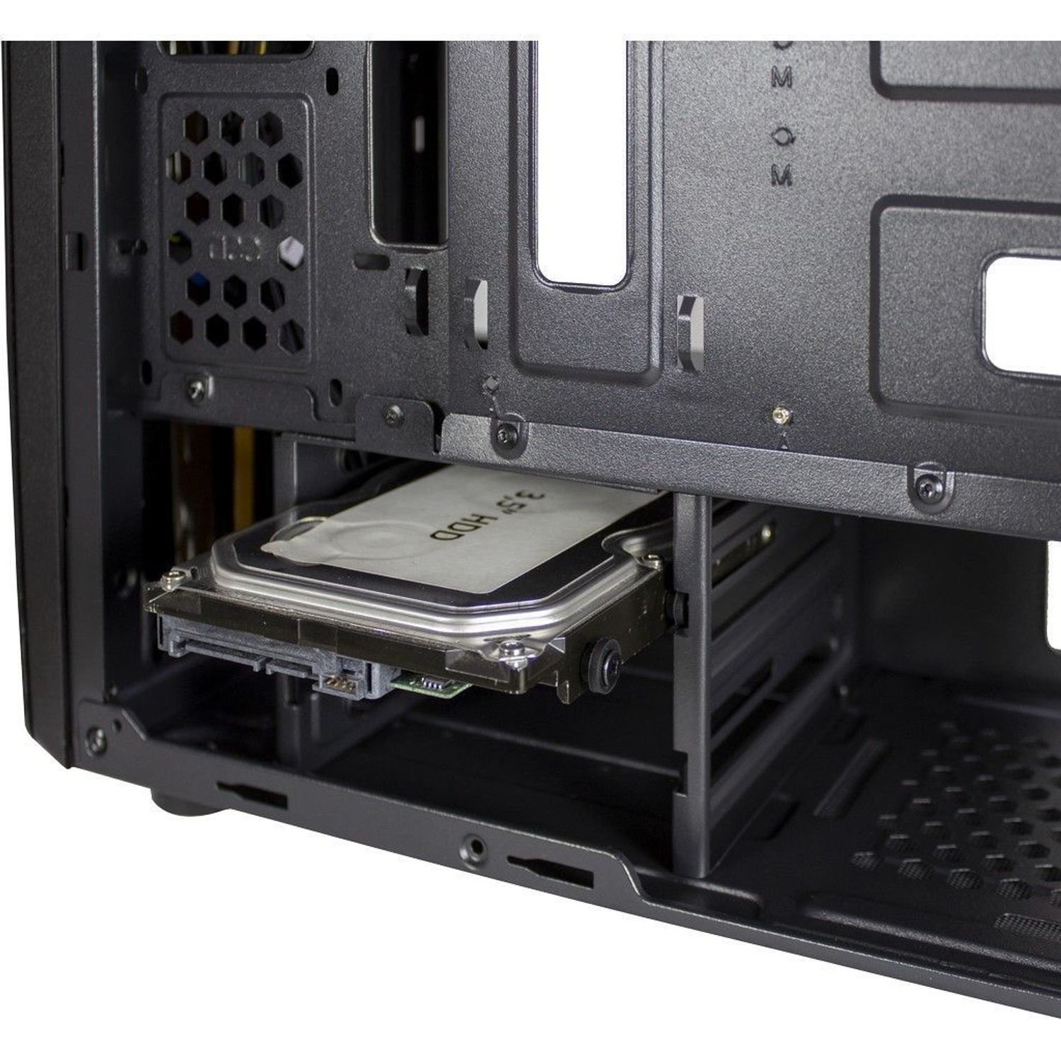 Carcasa Inter-Tech Thunder, Middle Tower, ATX, fara sursa, Black Carcasa Inter-Tech Thunder, Mid Tower (Negru) fotografia produsului View 2 L