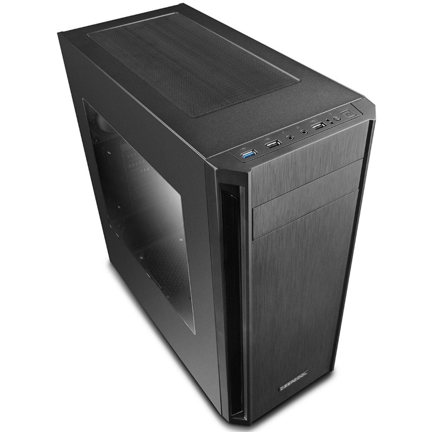 Carcasa Deepcool D-Shield V2 Black Case, Mid Tower Case, Carcasa Deepcool D-Shield V2 (Neagra) fotografia produsului View 10 L