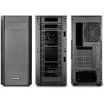 Carcasa Deepcool D-Shield V2 Black Case, Mid Tower Case, Carcasa Deepcool D-Shield V2 (Neagra) fotografia produsului View 14 S