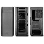 Carcasa Deepcool D-Shield V2 Black Case, Mid Tower Case, Carcasa Deepcool D-Shield V2 (Neagra) fotografia produsului View 4 S