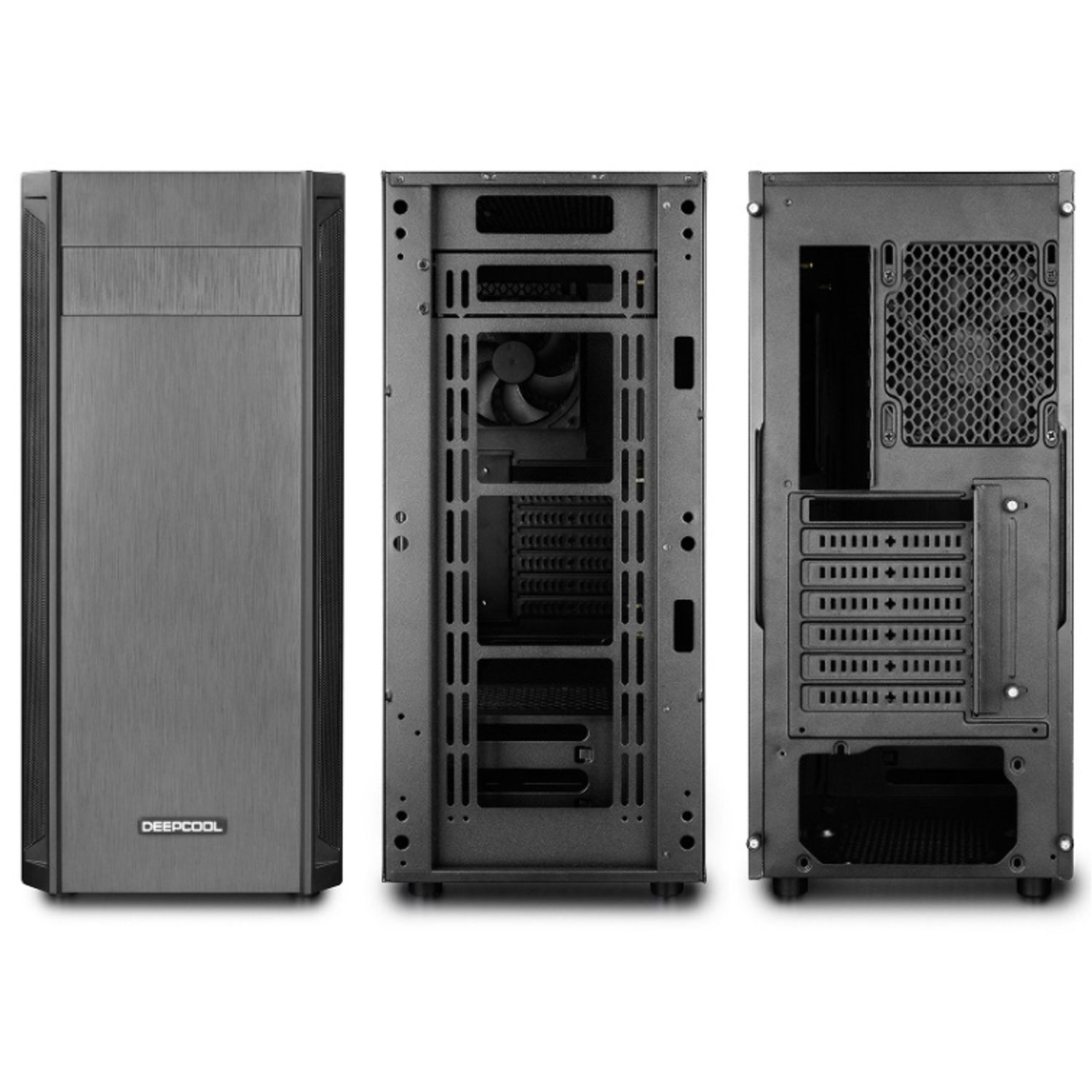 Carcasa Deepcool D-Shield V2 Black Case, Mid Tower Case, Carcasa Deepcool D-Shield V2 (Neagra) fotografia produsului View 4 L