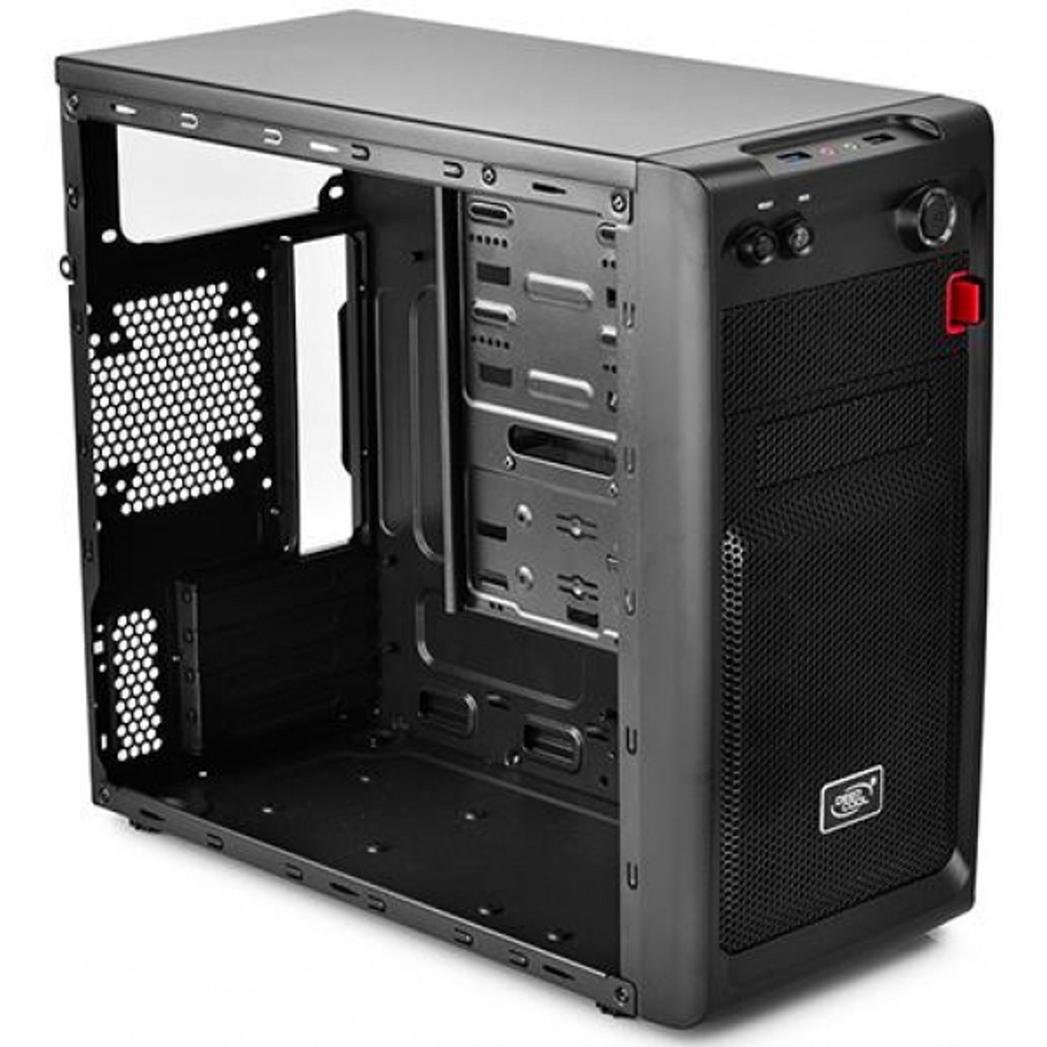 Carcasa DeepCool Smarter, Mini Tower, ATX, Negru Carcasa Deepcool SMARTER fotografia produsului View 6 L