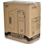 Carcasa DeepCool Smarter, Mini Tower, ATX, Negru Carcasa Deepcool SMARTER fotografia produsului View 10 S