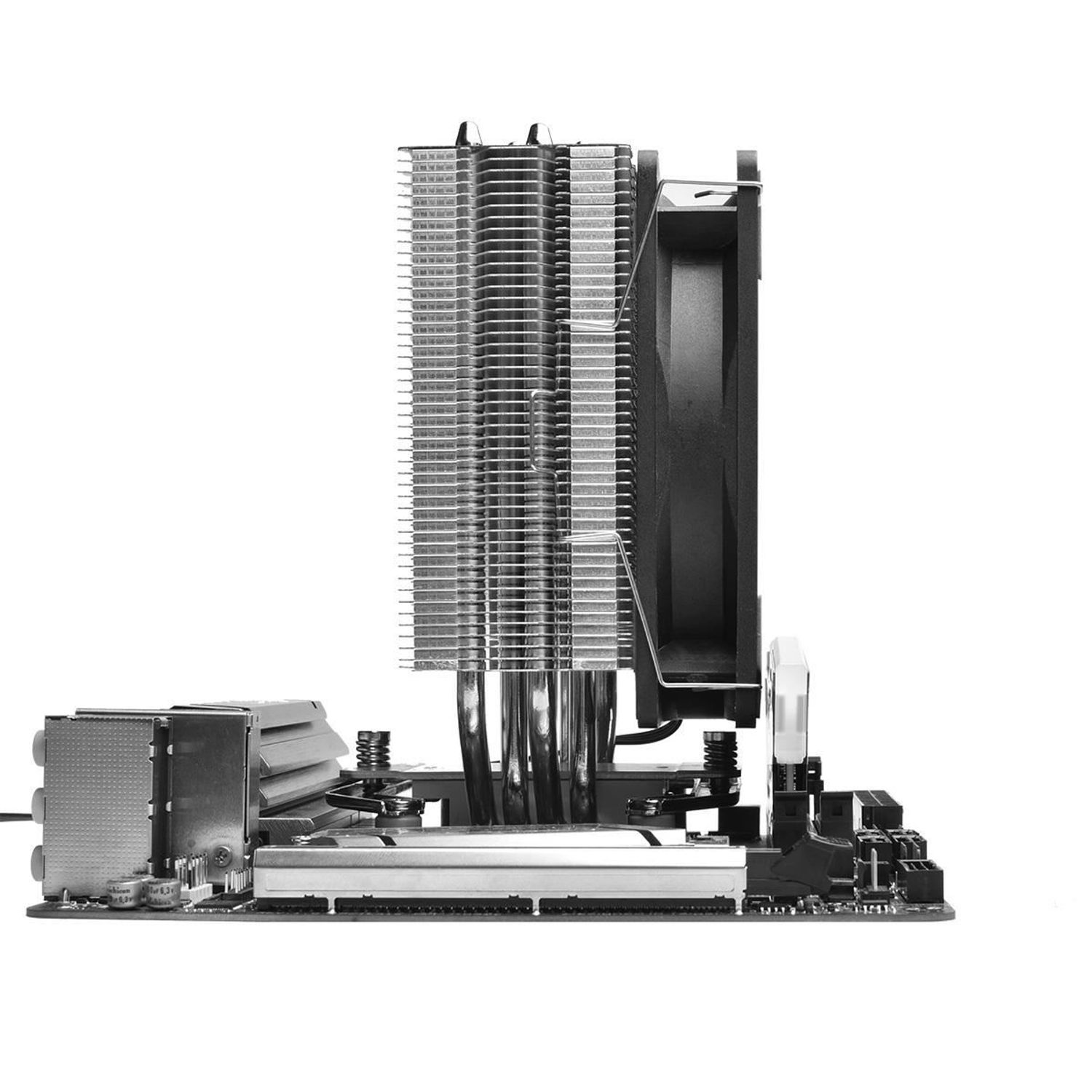 Cooler procesor ID-Cooling SE-224-XT Basic, compatibil AMD/Intel Cooler CPU ID-Cooling SE-224-XT Basic, 120mm fotografia produsului View 4 L