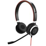Casca Jabra Evolve 40 MS Stereo, Negru Casti Stereo Jabra Evolve 40 MS, Microfon (Negru) fotografia produsului View 5 S