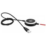 Casca Jabra Evolve 40 MS Stereo, Negru Casti Stereo Jabra Evolve 40 MS, Microfon (Negru) fotografia produsului View 4 S