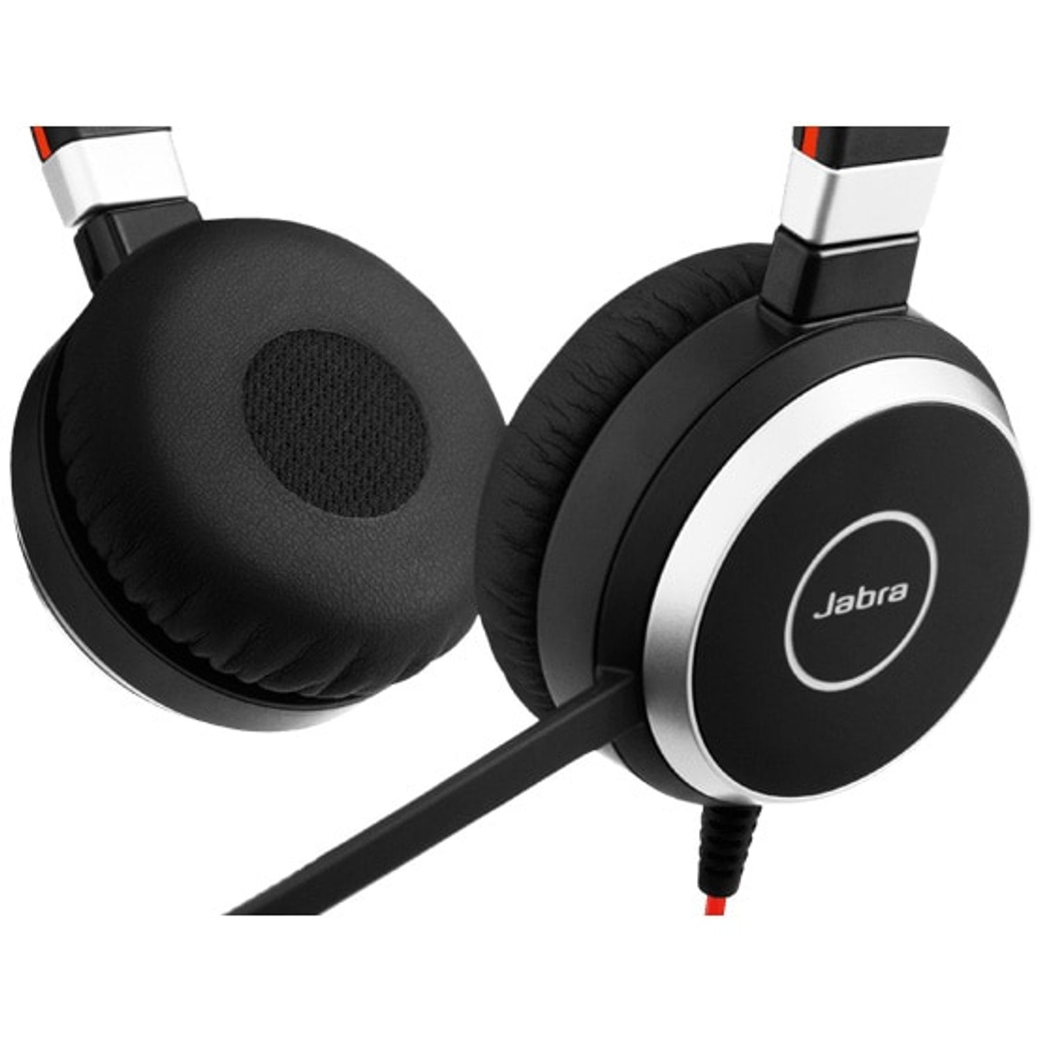 Casca Jabra Evolve 40 MS Stereo, Negru Casti Stereo Jabra Evolve 40 MS, Microfon (Negru) fotografia produsului View 7 L