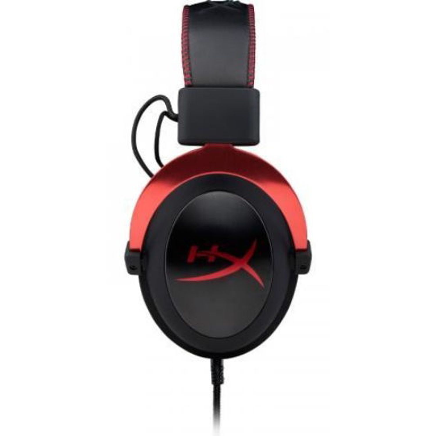 Casti gaming HyperX Cloud II, Rosu Casti Gaming Stereo HyperX Cloud II, 7.1, Microfon (Negru/Rosu) fotografia produsului View 2 L