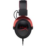 Casti gaming HyperX Cloud II, Rosu Casti Gaming Stereo HyperX Cloud II, 7.1, Microfon (Negru/Rosu) fotografia produsului View 11 S