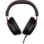 Casti gaming HyperX Cloud II, Rosu Casti Gaming Stereo HyperX Cloud II, 7.1, Microfon (Negru/Rosu) fotografia produsului View 10 S