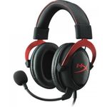 Casti gaming HyperX Cloud II, Rosu Casti Gaming Stereo HyperX Cloud II, 7.1, Microfon (Negru/Rosu) fotografia produsului