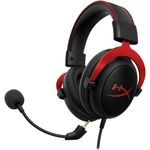 Casti gaming HyperX Cloud II, Rosu Casti Gaming Stereo HyperX Cloud II, 7.1, Microfon (Negru/Rosu) fotografia produsului View 8 S