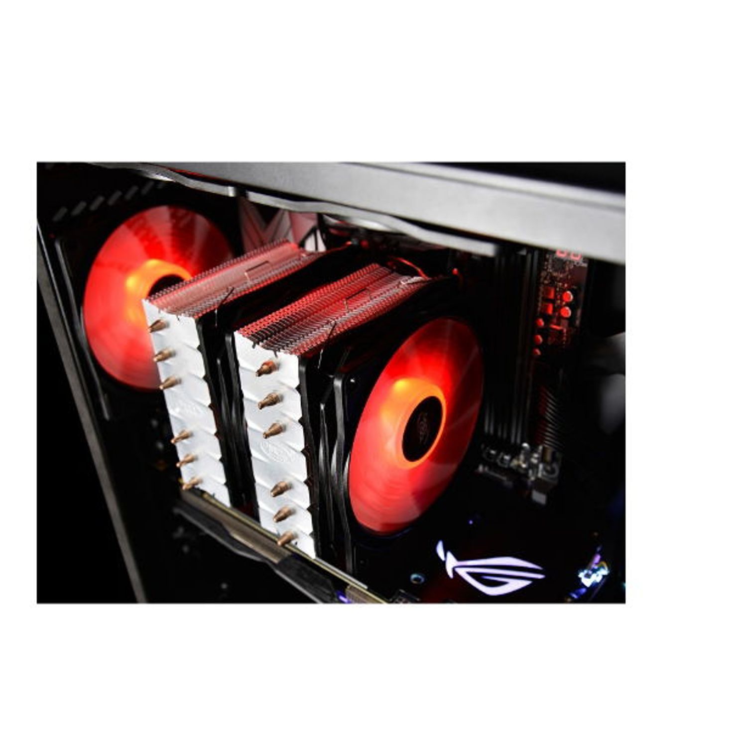 Cooler procesor Deepcool Neptwin RGB, compatibil AMD/Intel Cooler CPU Deepcool Neptwin, RGB fotografia produsului View 7 L