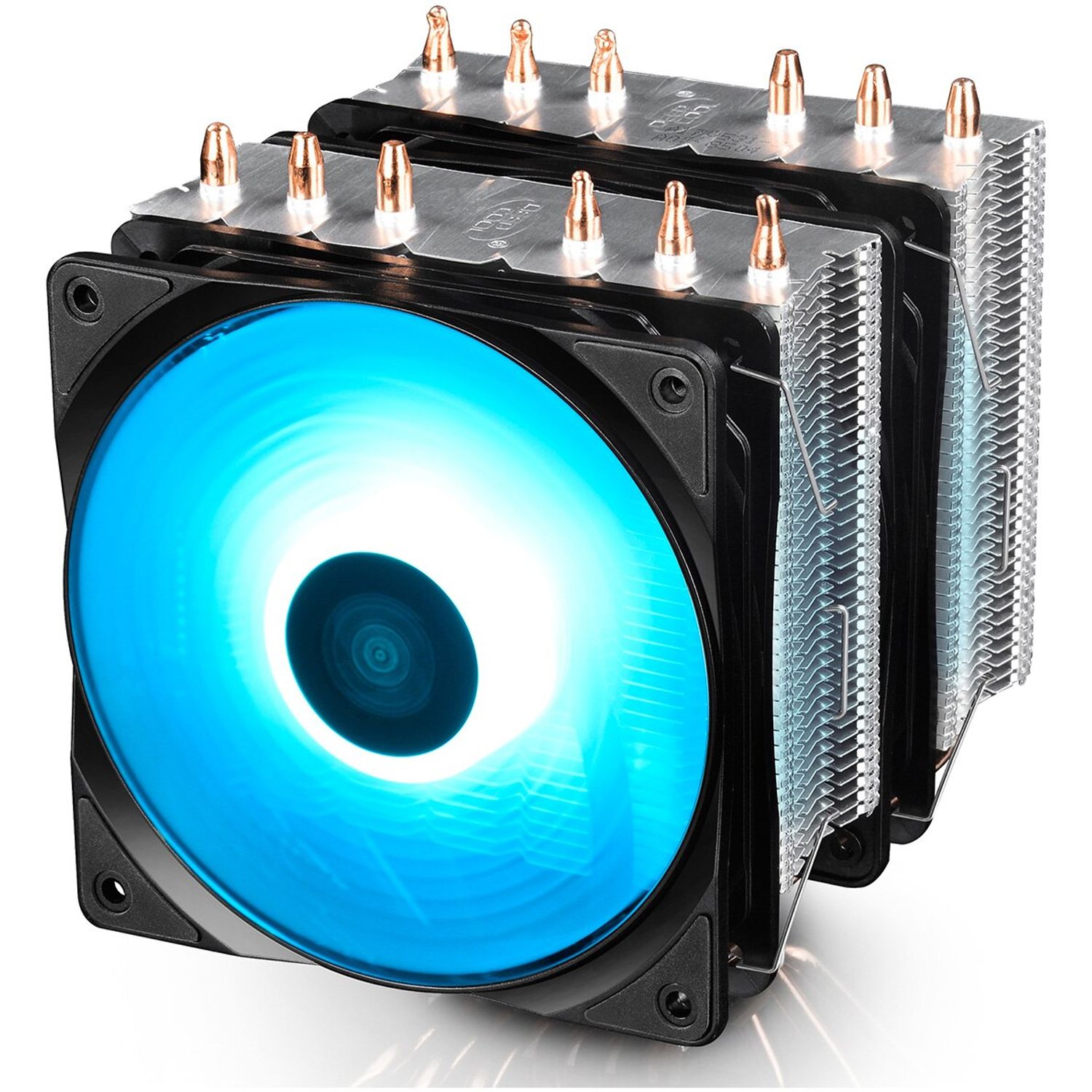 Cooler procesor Deepcool Neptwin RGB, compatibil AMD/Intel Cooler CPU Deepcool Neptwin, RGB fotografia produsului View 10 L