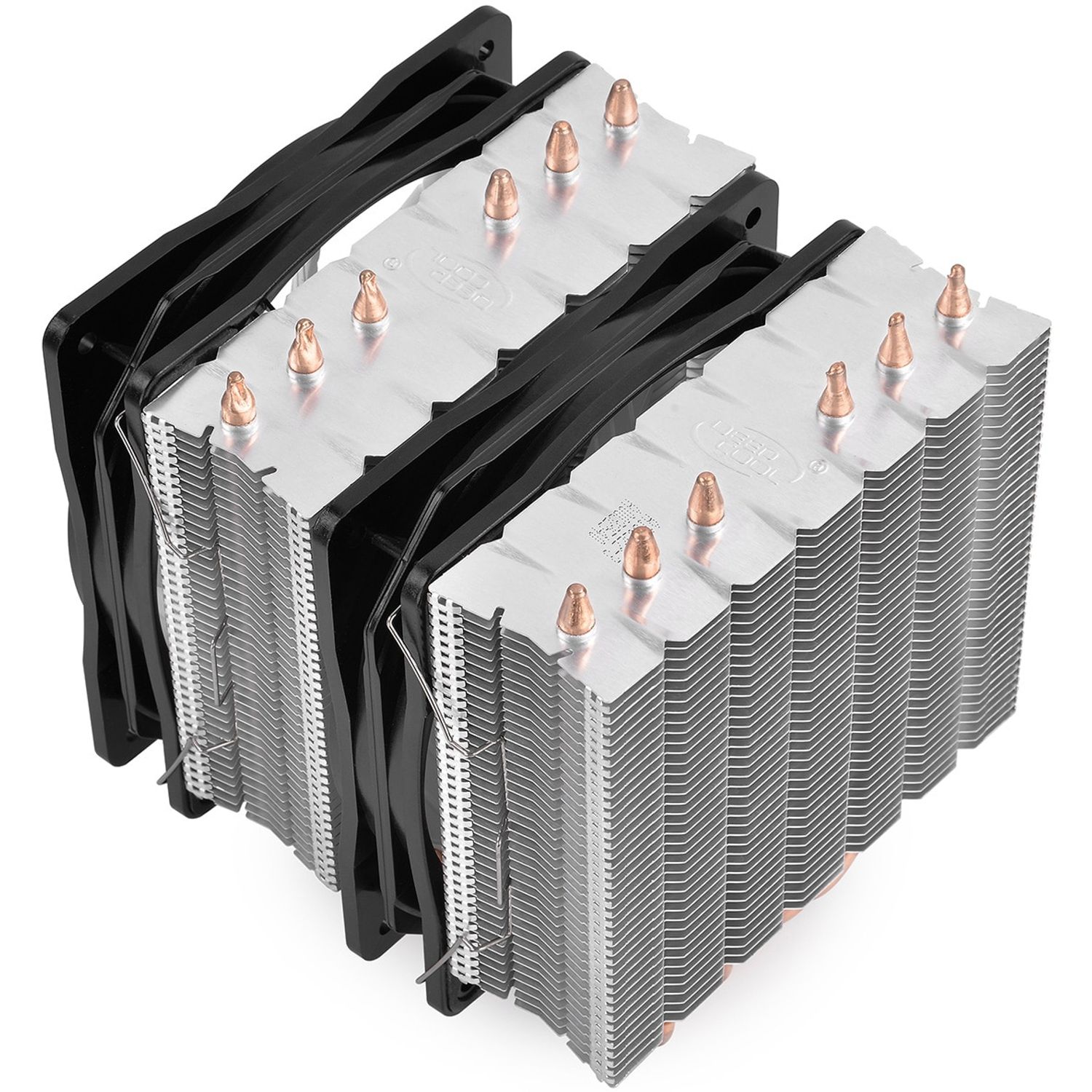 Cooler procesor Deepcool Neptwin RGB, compatibil AMD/Intel Cooler CPU Deepcool Neptwin, RGB fotografia produsului View 14 L