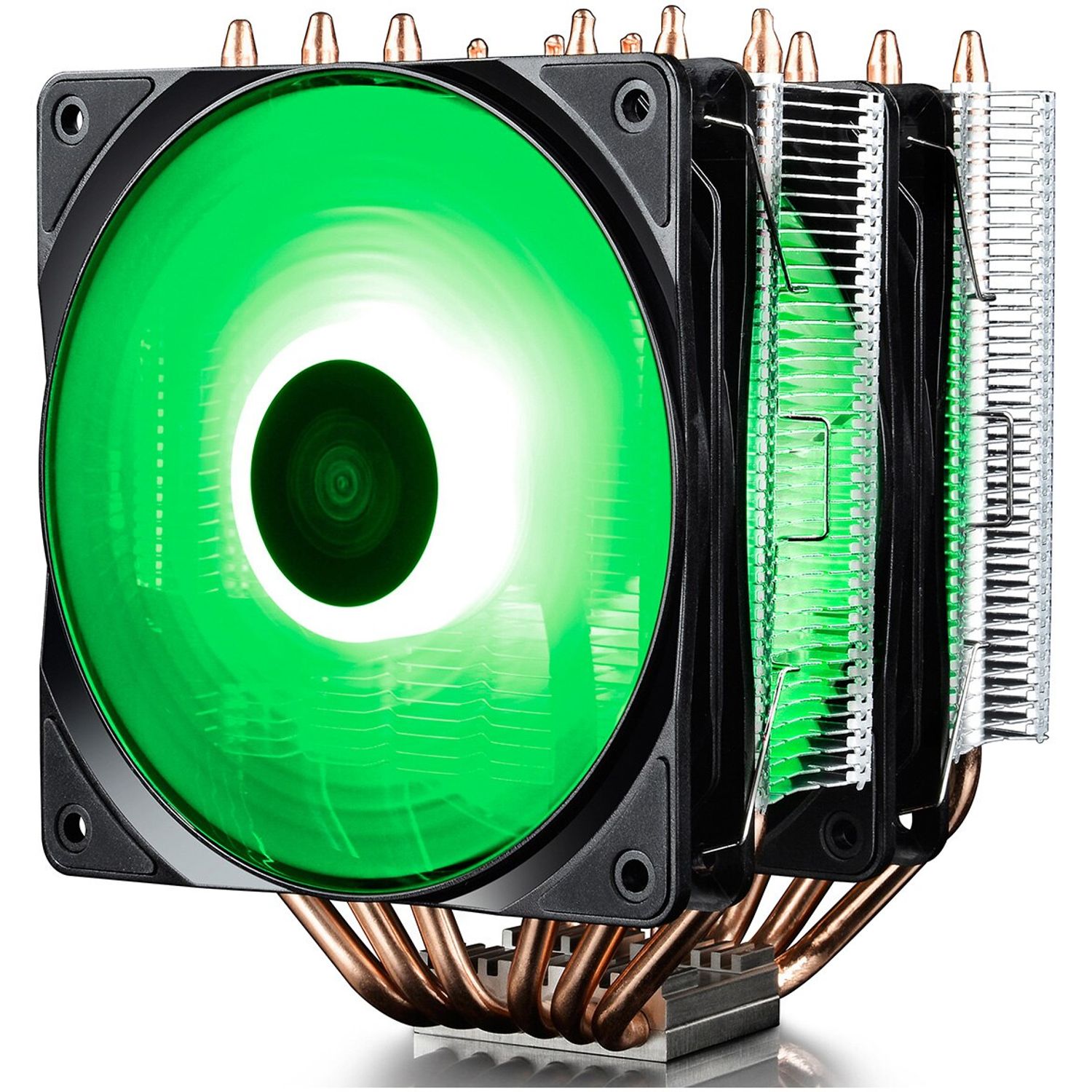Cooler procesor Deepcool Neptwin RGB, compatibil AMD/Intel Cooler CPU Deepcool Neptwin, RGB fotografia produsului View 9 L
