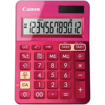Calculator De Birou Canon LS-123K, 12 Digits, Roz Calculator De Birou Canon LS-123K, 12 Digiti (Roz)