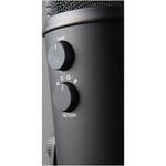 Microfon Profesional Blue Yeti USB, PC & Mac, Gaming, Podcast, Streaming, Recording, Multi-Pattern, Blackout fotografia produsului View 3 S
