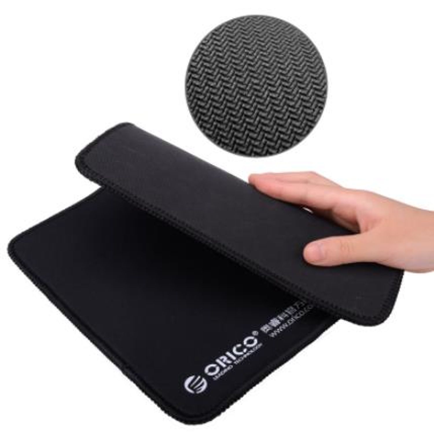 Mousepad Orico MPS3025, Negru Mouse Pad Orico MPS302 (Negru) fotografia produsului View 3 L