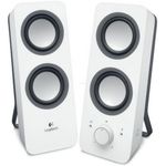Boxe Logitech 2.0 Z200, 10W RMS, Alb Boxe Logitech Z200, Jack 3.5mm (Albe) fotografia produsului