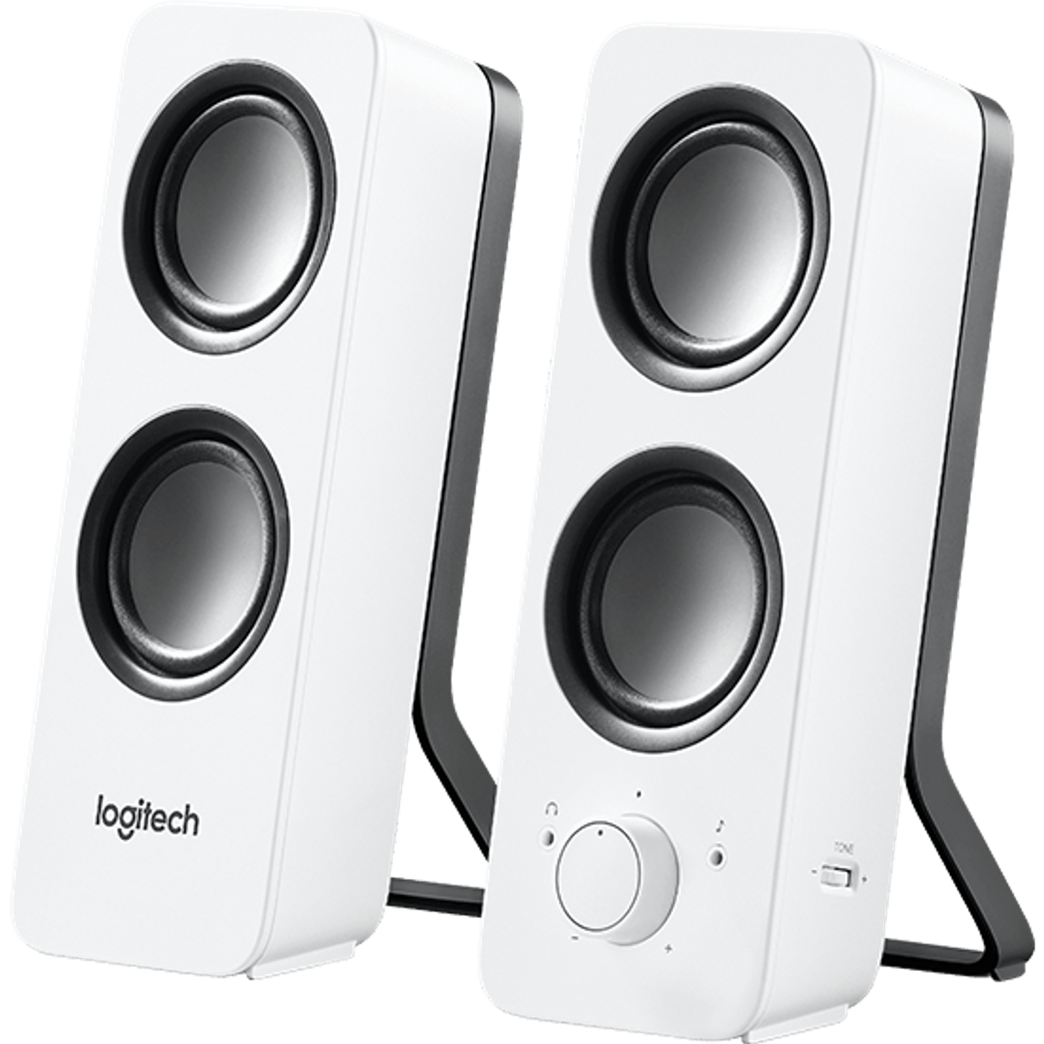 Boxe Logitech 2.0 Z200, 10W RMS, Alb Boxe Logitech Z200, Jack 3.5mm (Albe) fotografia produsului View 4 L