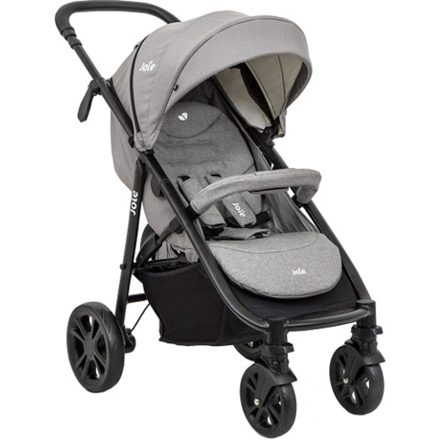 Carucior multifunctional Joie Litetrax 4 DLX Gray Flannel, 0-22 kg (Gri) fotografia produsului View 11 L