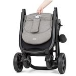 Carucior multifunctional Joie Litetrax 4 DLX Gray Flannel, 0-22 kg (Gri) fotografia produsului View 9 S