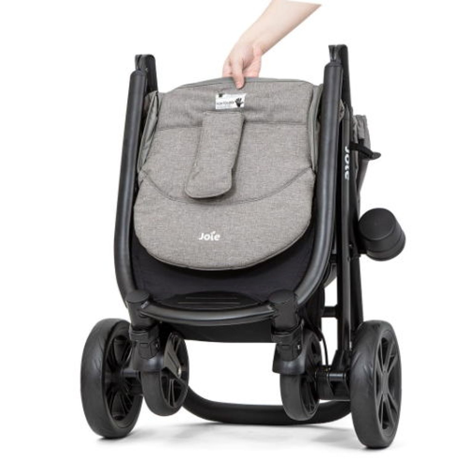 Carucior multifunctional Joie Litetrax 4 DLX Gray Flannel, 0-22 kg (Gri) fotografia produsului View 9 L