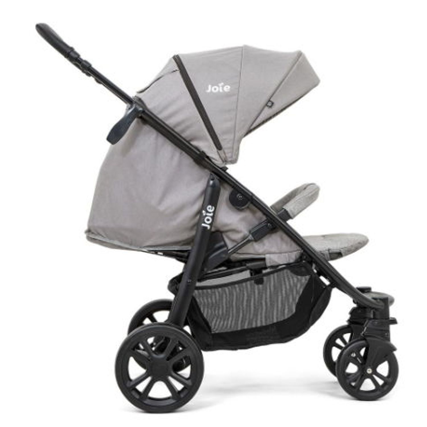 Carucior multifunctional Joie Litetrax 4 DLX Gray Flannel, 0-22 kg (Gri) fotografia produsului View 2 L