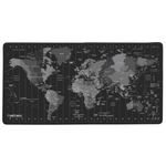 Mouse Pad Natec Time Zone, Harta Mouse Pad Natec Time Zone Map, 800 x 400 (Negru) fotografia produsului