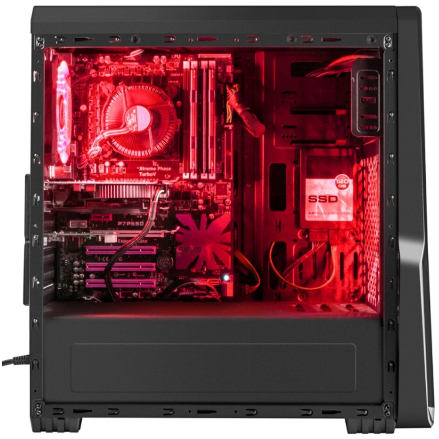 Carcasa Pc Genesis, Atx , Negru Carcasa Genesis Titan 800 Red (Negru) fotografia produsului View 3 L