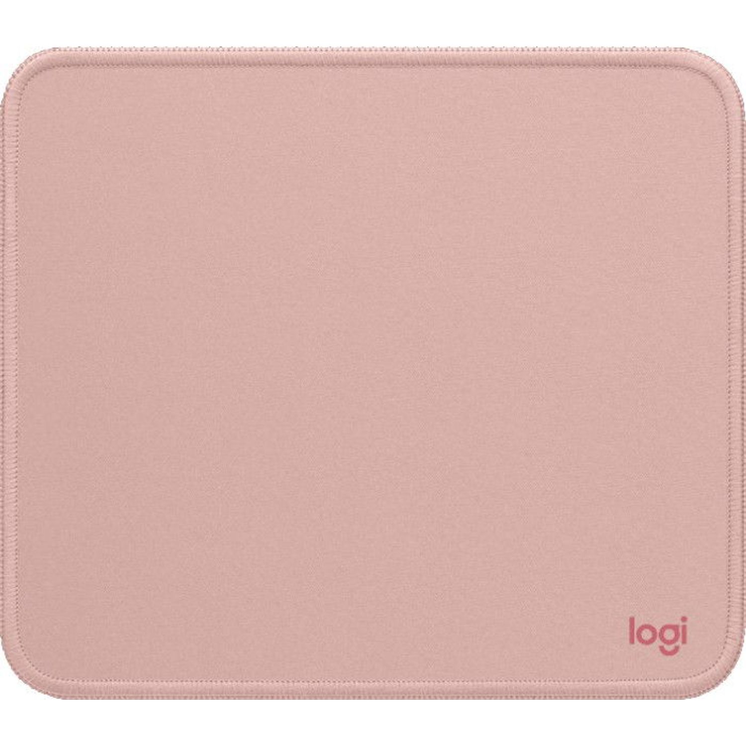 Mousepad Logitech Studio, 230x200, Dark Rose Mouse pad Logitech Studio, 230x200 mm (Roz) fotografia produsului View 2 L