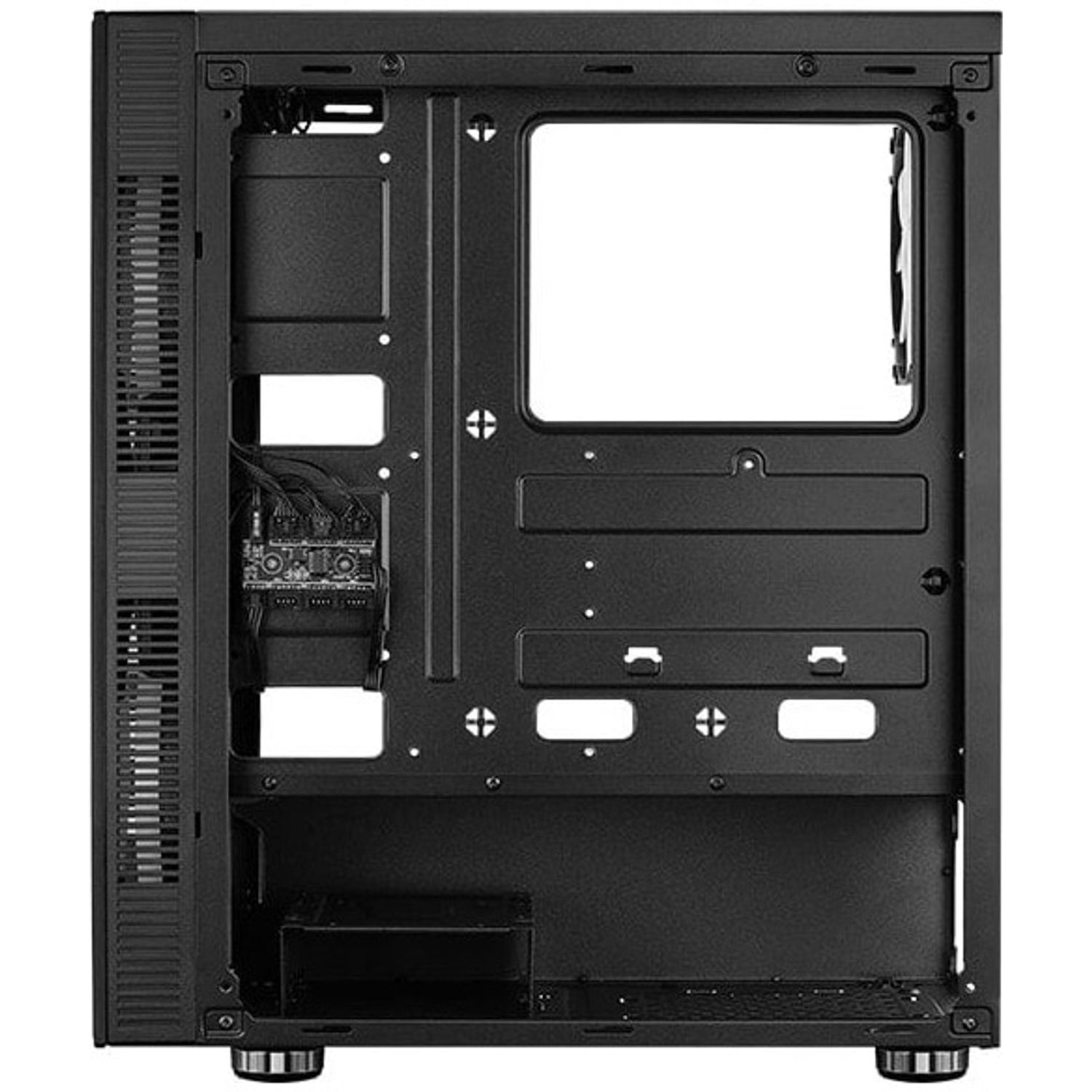Carcasa Aerocool Python, Middle Tower, fara sursa, ATX, negru Carcasa Aerocool Python, Mid Tower (Negru) fotografia produsului View 15 L
