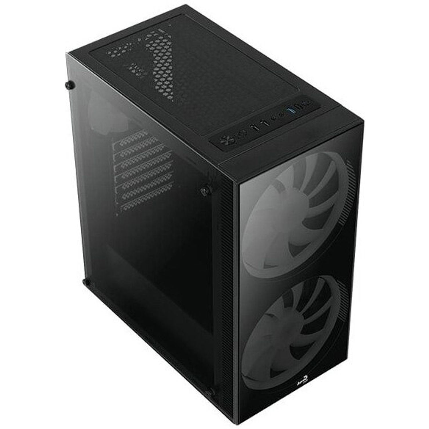 Carcasa Aerocool Python, Middle Tower, fara sursa, ATX, negru Carcasa Aerocool Python, Mid Tower (Negru) fotografia produsului View 13 L