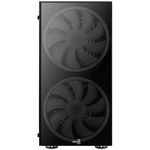 Carcasa Aerocool Python, Middle Tower, fara sursa, ATX, negru Carcasa Aerocool Python, Mid Tower (Negru) fotografia produsului View 12 S