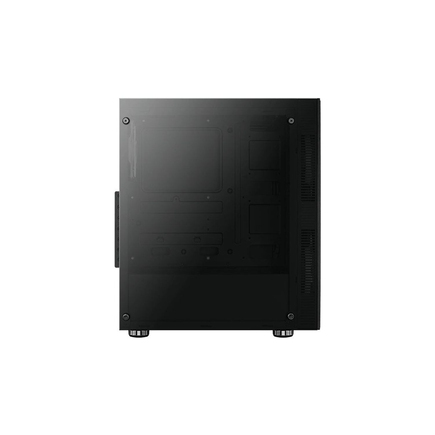 Carcasa Aerocool Python, Middle Tower, fara sursa, ATX, negru Carcasa Aerocool Python, Mid Tower (Negru) fotografia produsului View 7 L